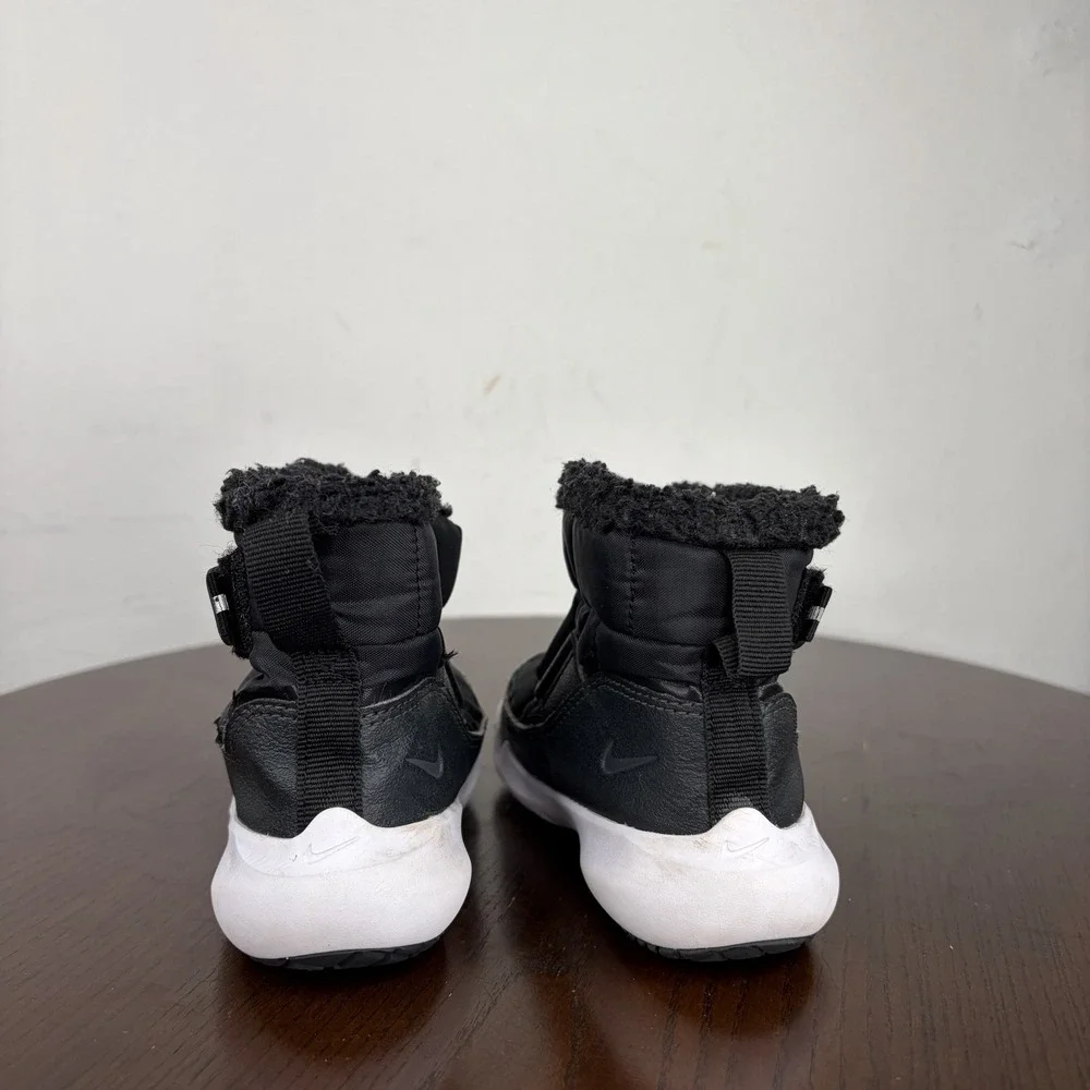 Nike Flex Advance Boots Toddler Preschool Kids 9C Black Winter Shoes DD0303-005